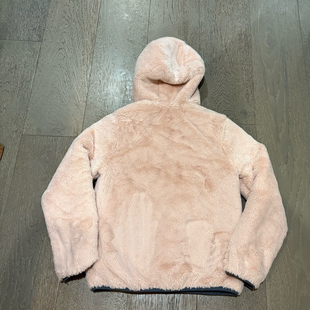 Abercrombie Kids Charcoal Reversible Puffer Jacket - Picture 8 of 8